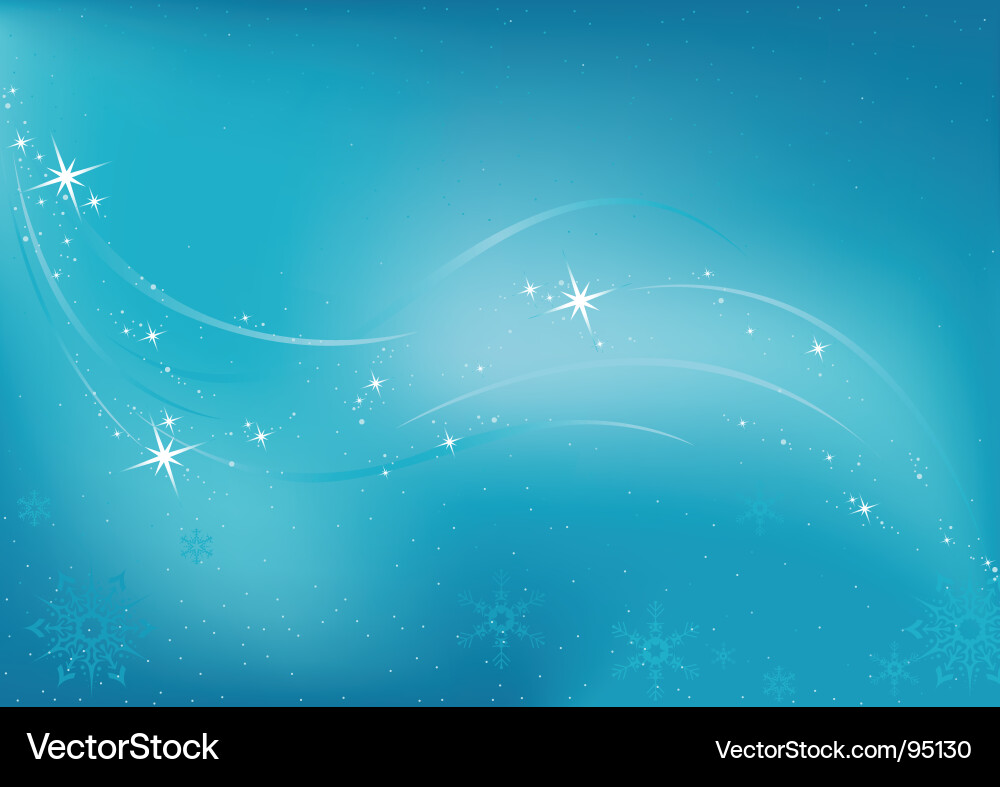 Winter Frost Pattern Vector Image