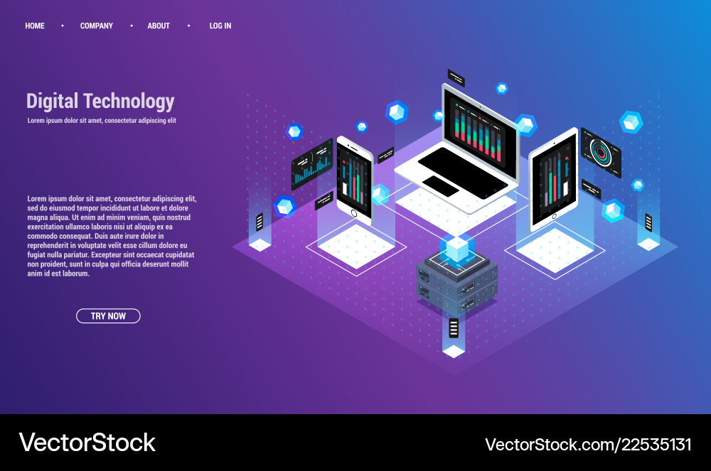 Analysis and investment data visualization Analysis and investment data visualization vector image