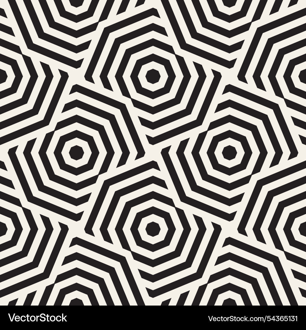 Geometric Repeating Pattern Vector Image