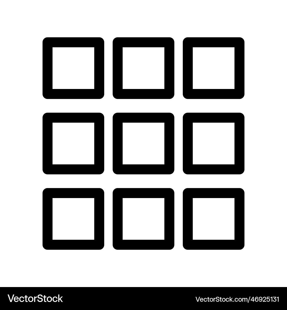 Simple menu icon or interface Simple menu icon or interface vector image