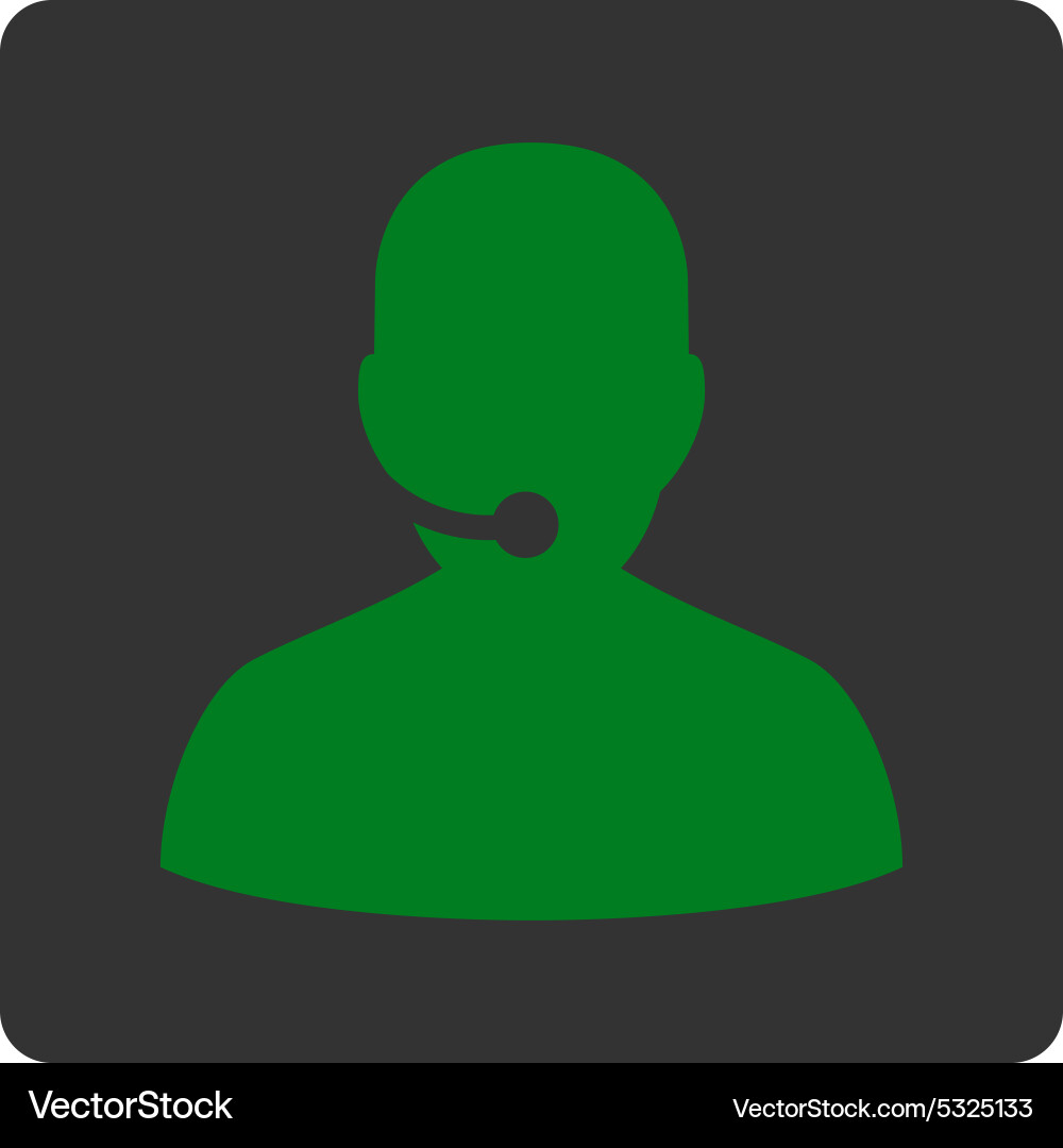 Call center icon from commerce buttons overcolor Vector Image