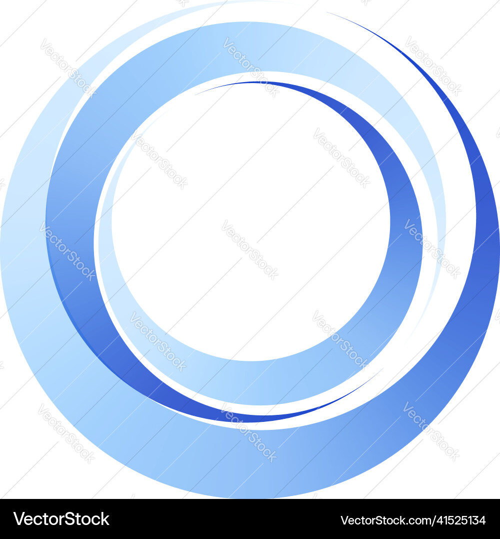 Abstract circular radiating design element Vector Image