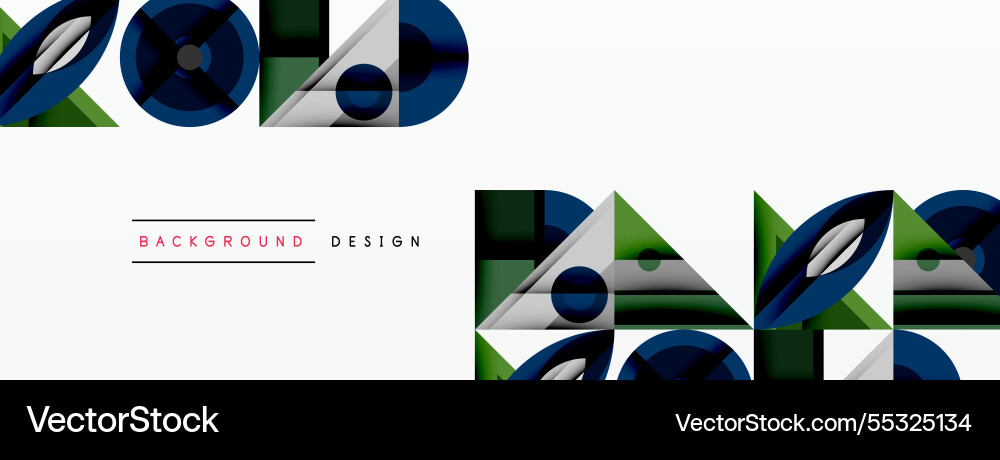 Geometric abstract composition with intersecting Geometric abstract composition with intersecting vector image