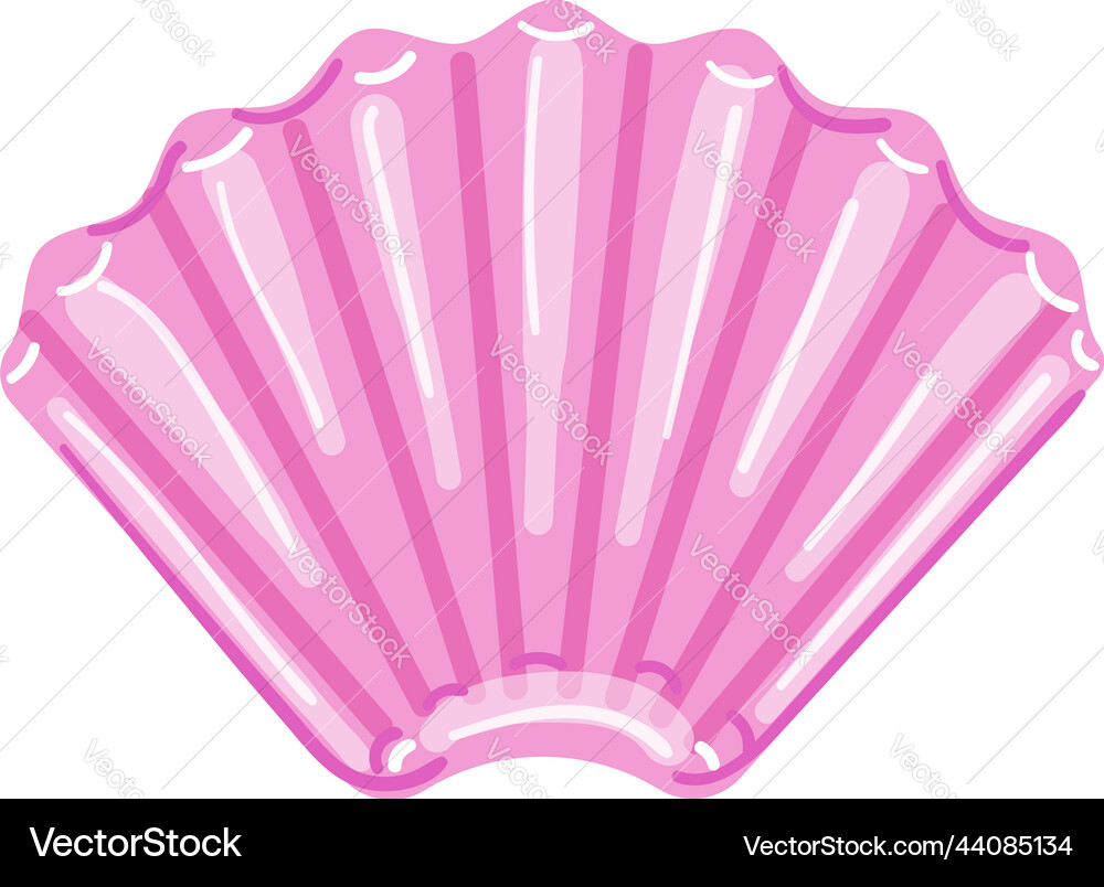 Inflatable shell icon cartoon summer float – Royalty-Free Vector ...