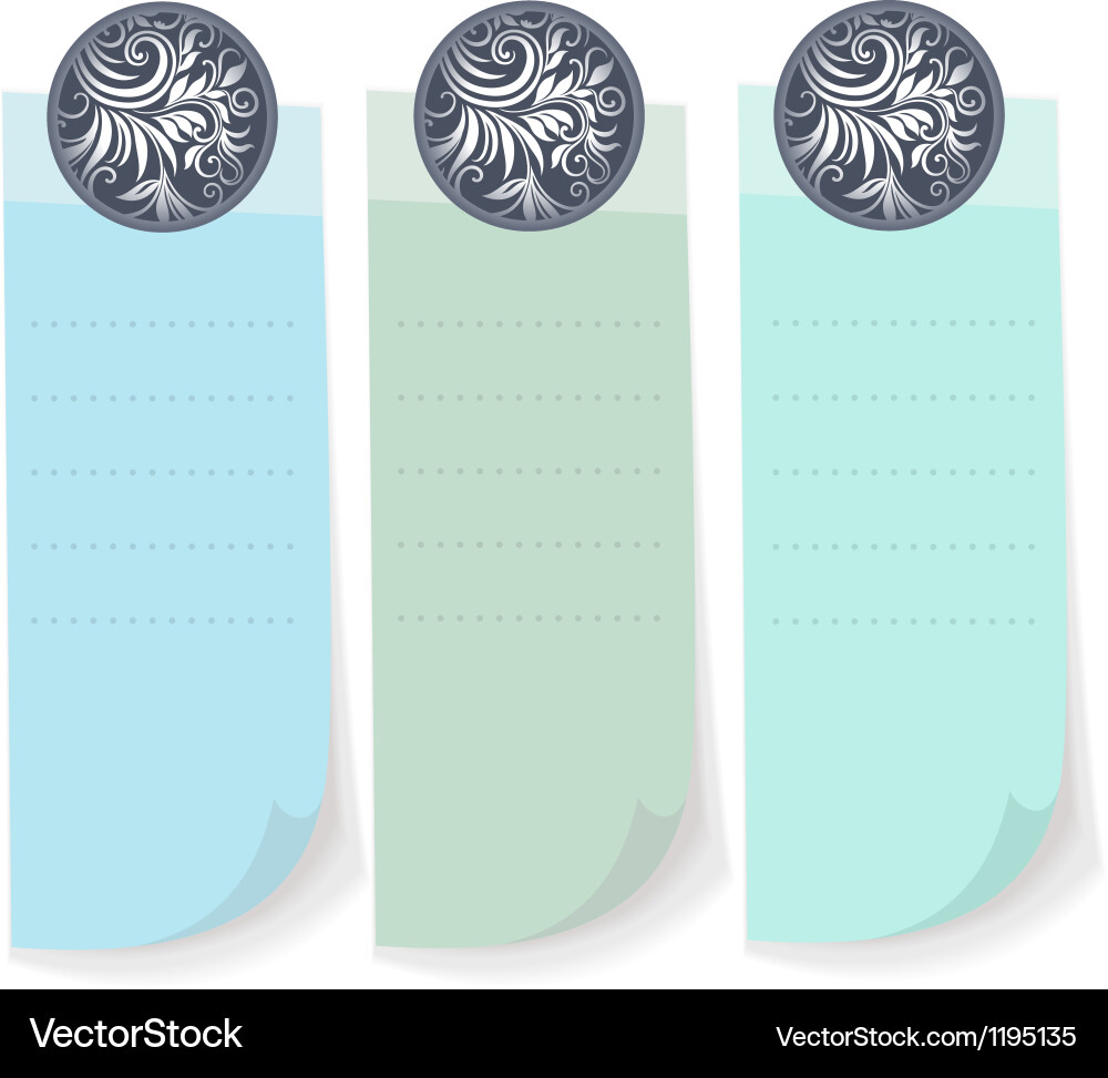 Sheet from a notebook vector image