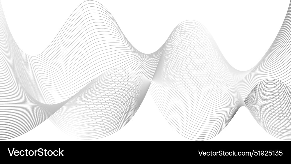 Wind line abstract undulate waves circle pattern Wind line abstract undulate waves circle pattern vector image