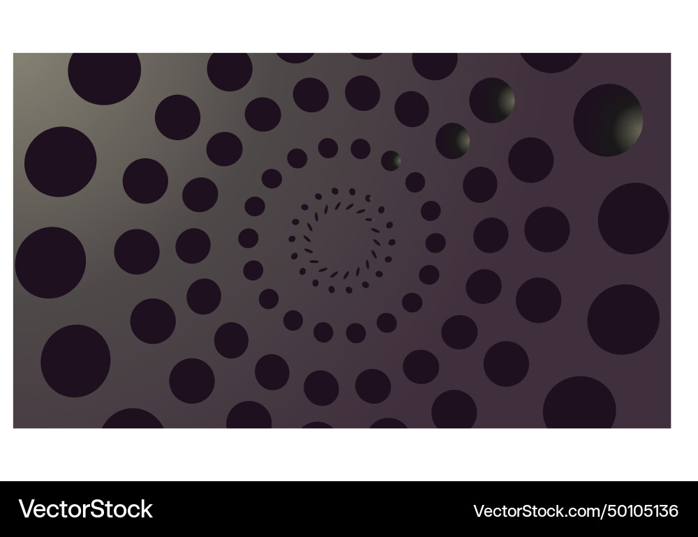 A unique black gradient pattern abstract Vector Image