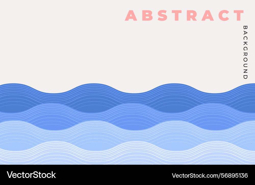 Abstract wave lines pattern background for design Abstract wave lines pattern background for design vector image
