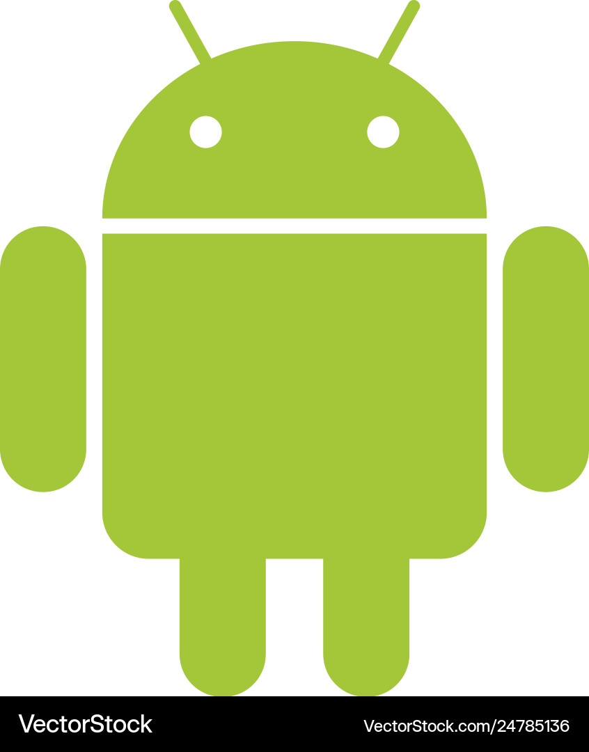 Android Robot Icon vector image