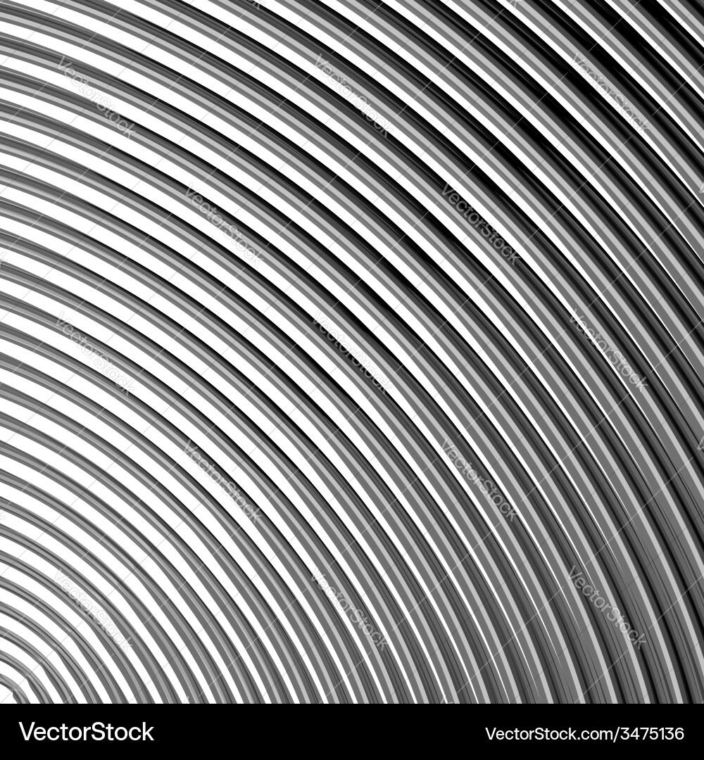 Design monochrome parallel waving lines background vector image