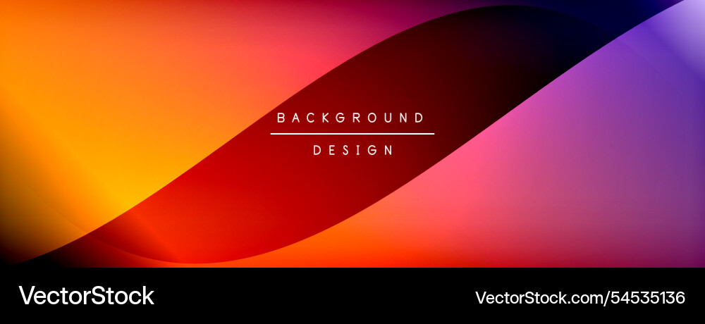 Gradient and shadow wave line geometric background Gradient and shadow wave line geometric background vector image