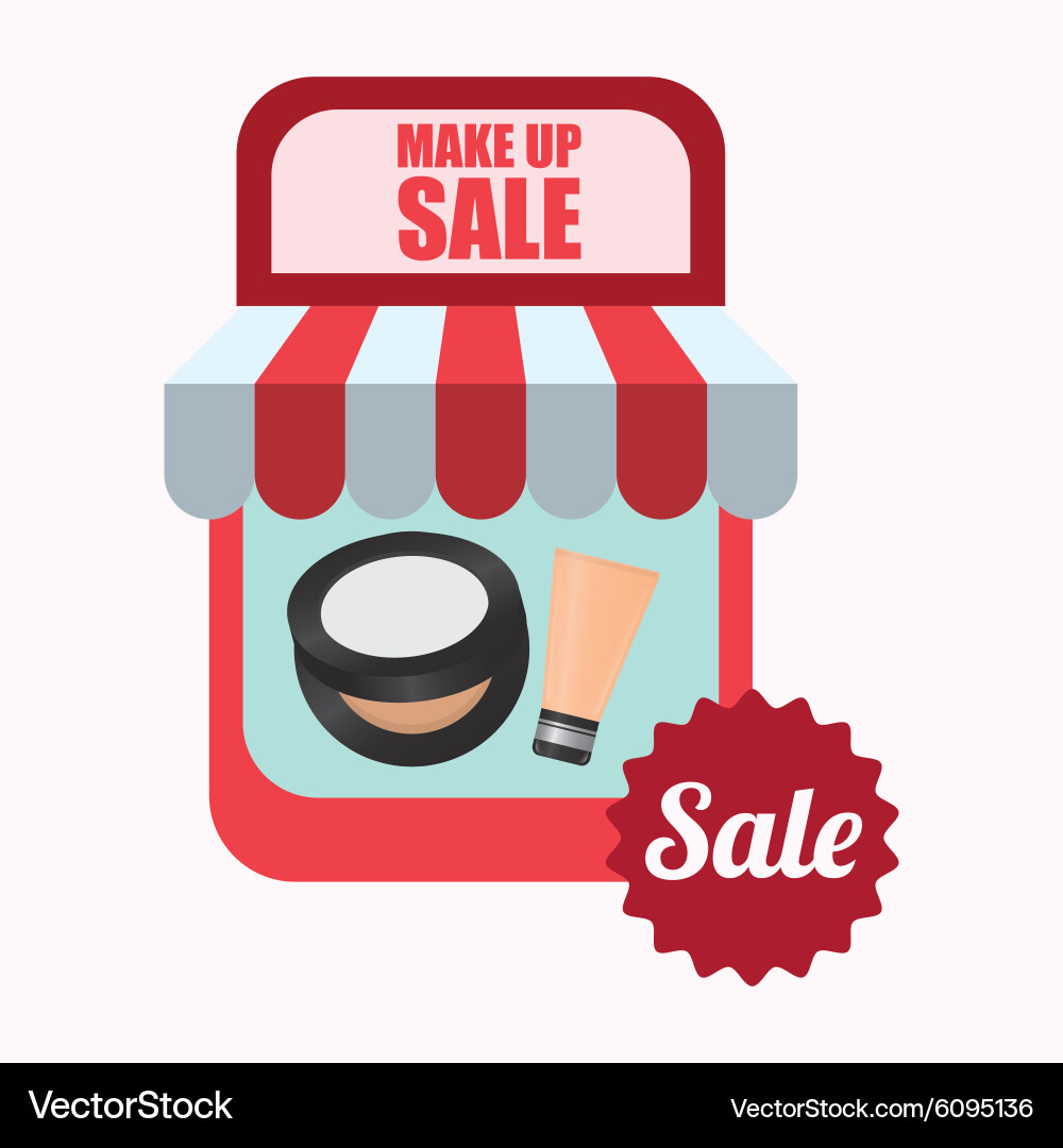 Make up design Vector Image