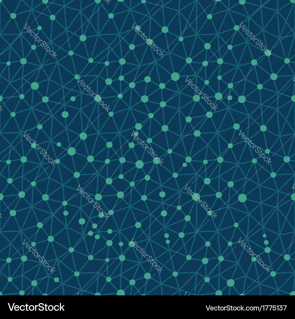 Crystal Lattice Pattern Vector Image