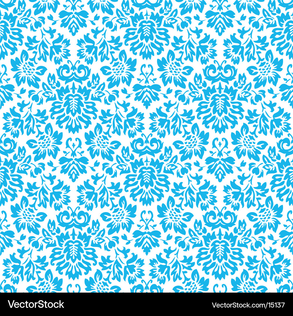 Elegant Damask Pattern Vector Image