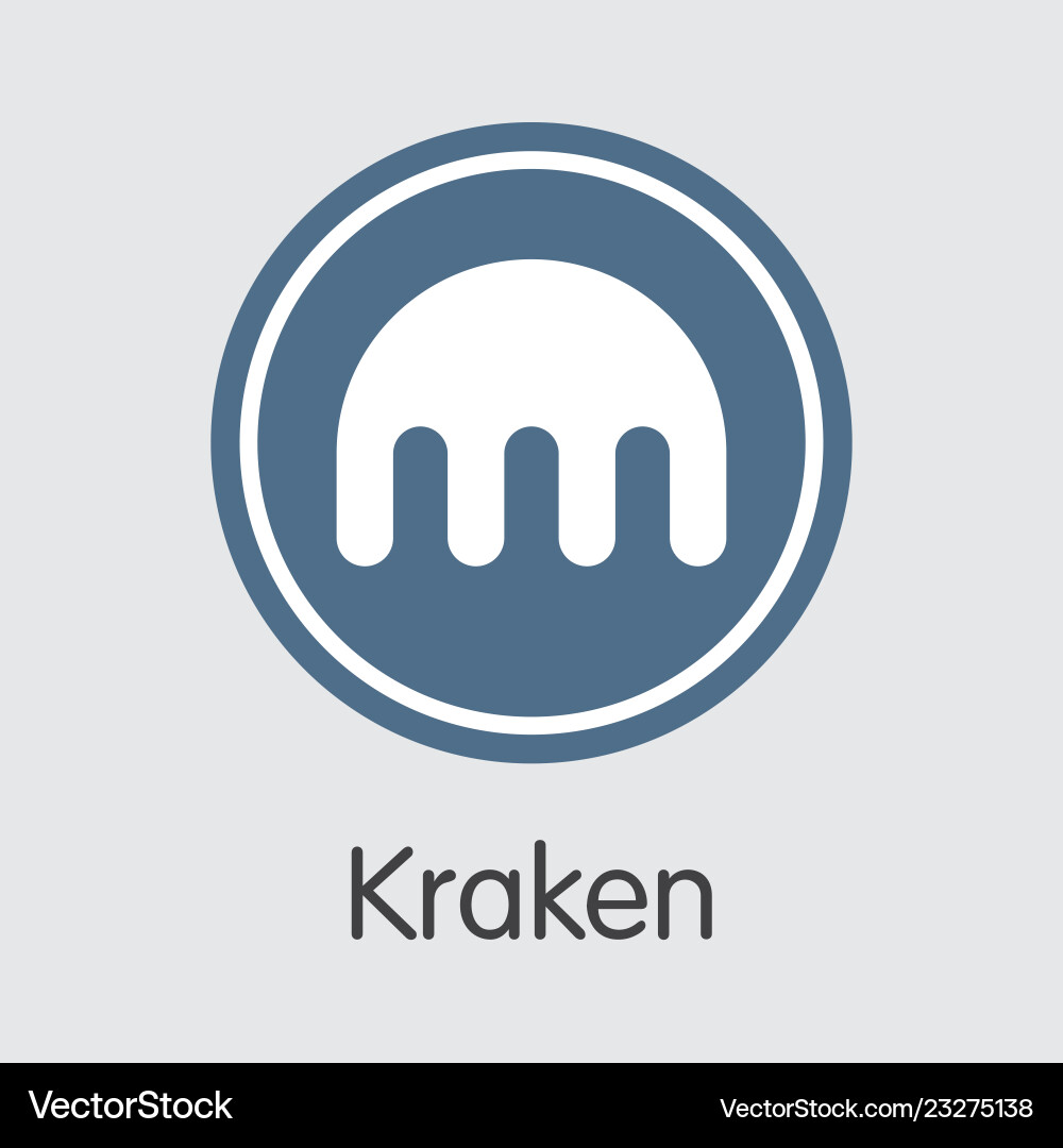Exchange - kraken the crypto coins – Royalty-Free Vector | VectorStock