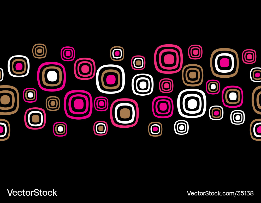 Retro Abstract Pattern Background vector image