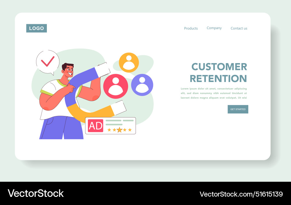 Mobile marketing flat Royalty Free Vector Image