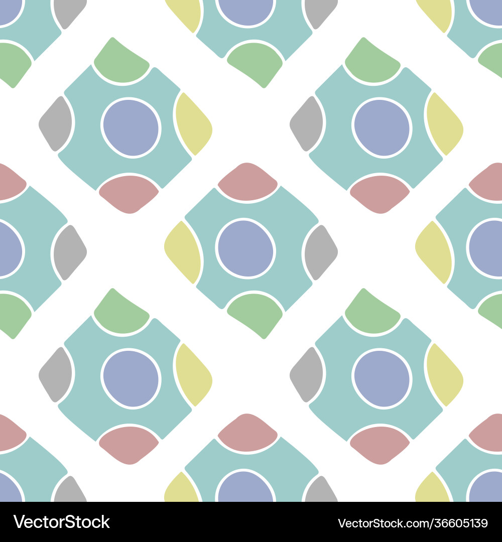 Seamless pattern with abstract square Seamless pattern with abstract square vector image