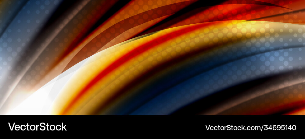 Abstract background smooth flowing lines blurred Abstract background smooth flowing lines blurred vector image