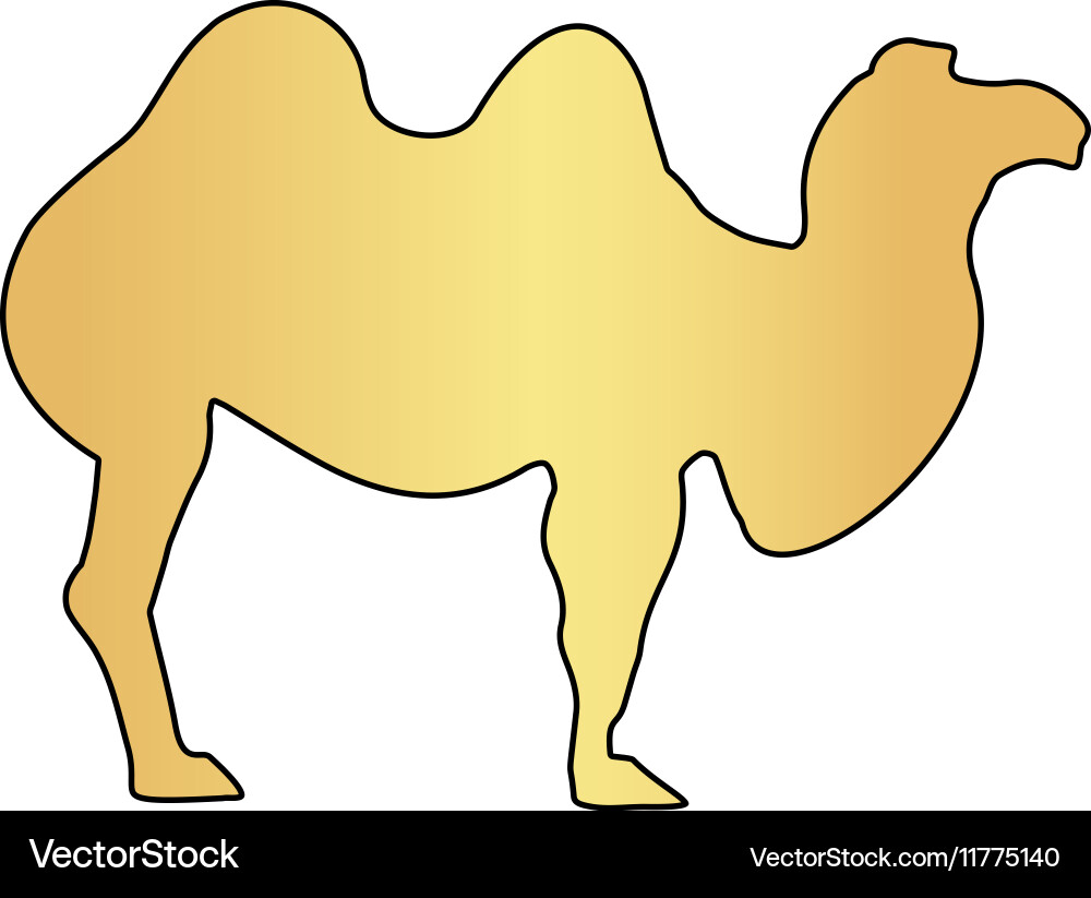 Camel computer symbol Vector Image