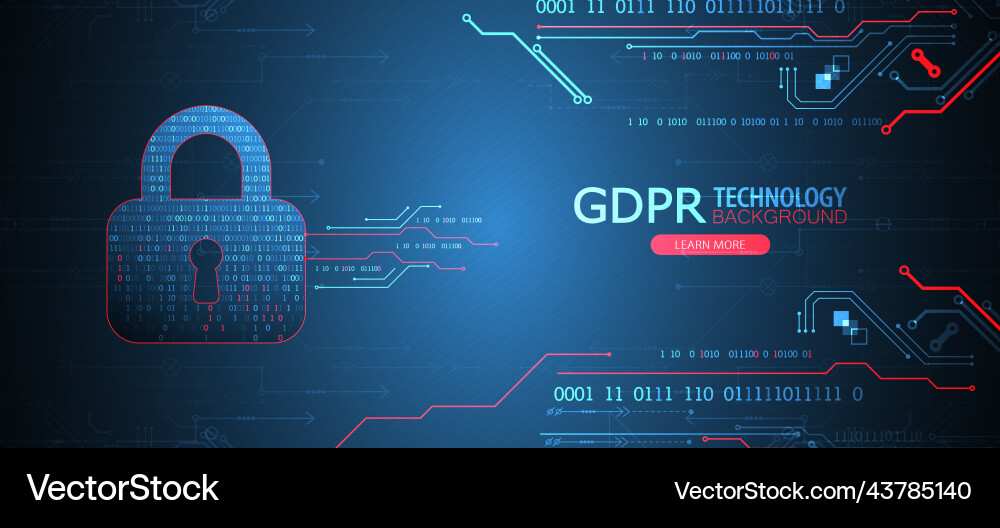 Cyber security or network protection system Cyber security or network protection system vector image