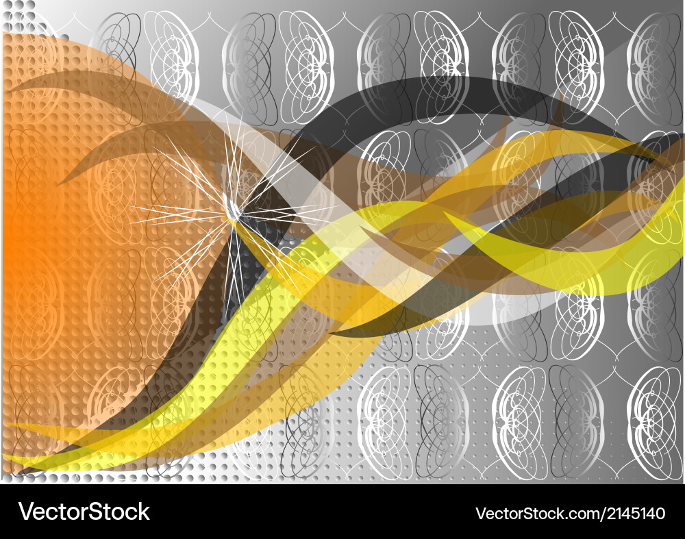 Dynamic Fluid Waves Vector Image