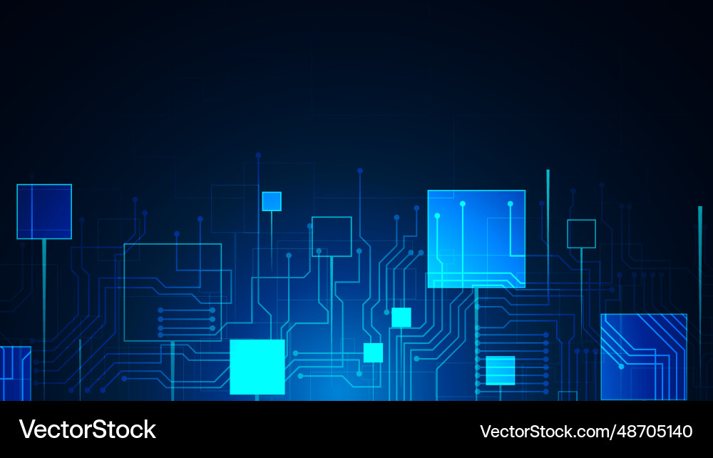 Hi-tech digital data abstract design Hi-tech digital data abstract design vector image