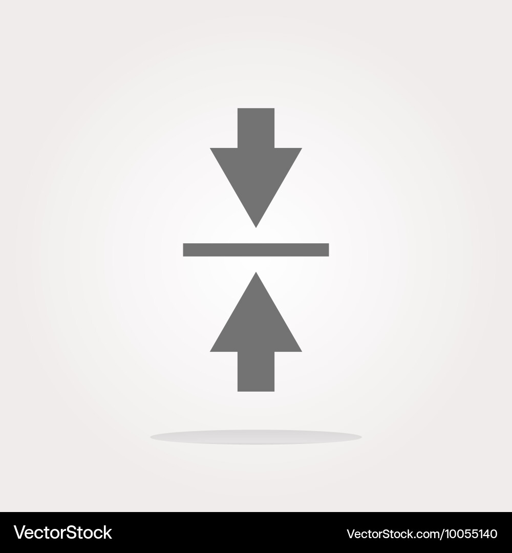 Mouse cursor sign icon pointer symbol modern ui vector image