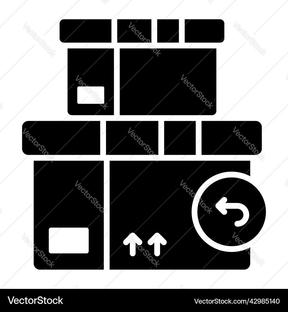 Return package modern concepts design Vector Image