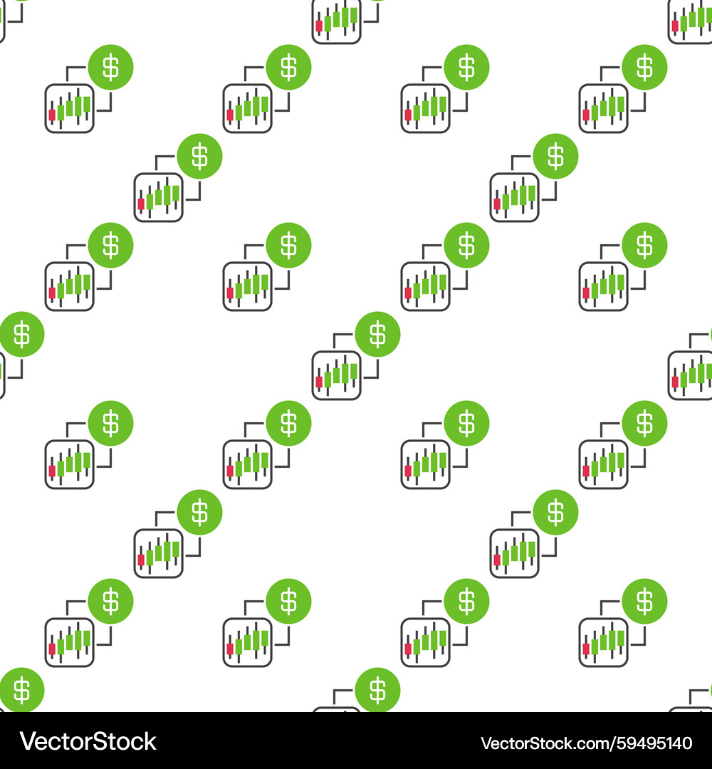 USD Crypto Trading Chart Pattern – Royalty-Free Vector | VectorStock