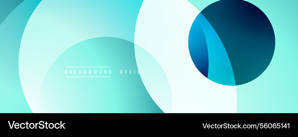 Abstract composition with layered circular Abstract composition with layered circular Vector Image