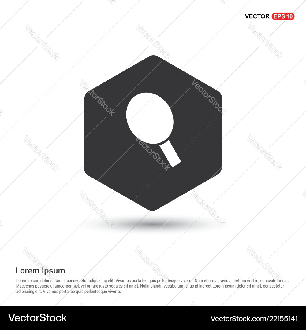 Racket icon Racket icon Vector Image