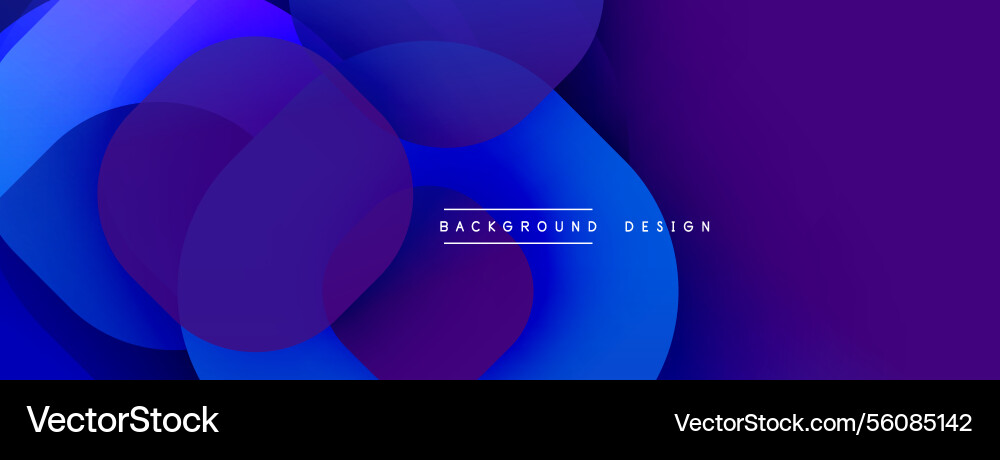 Circular abstract design with overlapping Circular abstract design with overlapping vector image