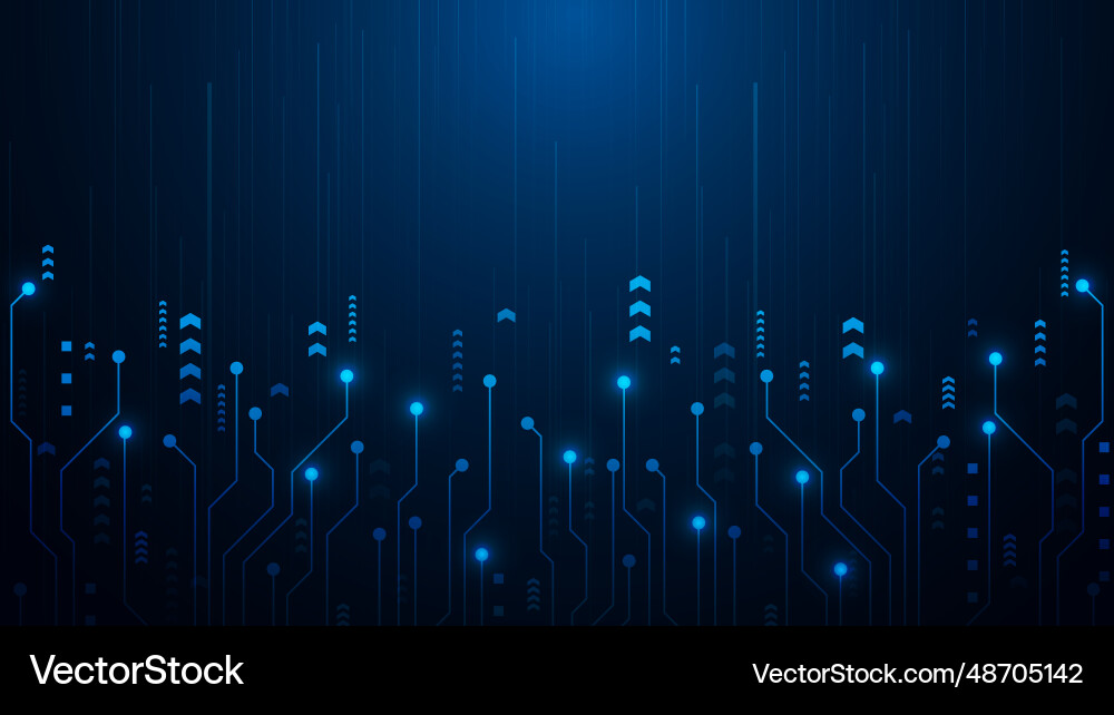 Hi-tech digital data abstract design Hi-tech digital data abstract design vector image