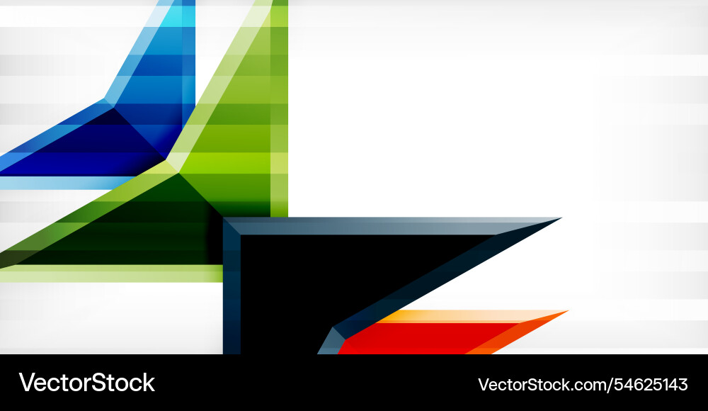 Abstract background color triangles and arrows Abstract background color triangles and arrows vector image