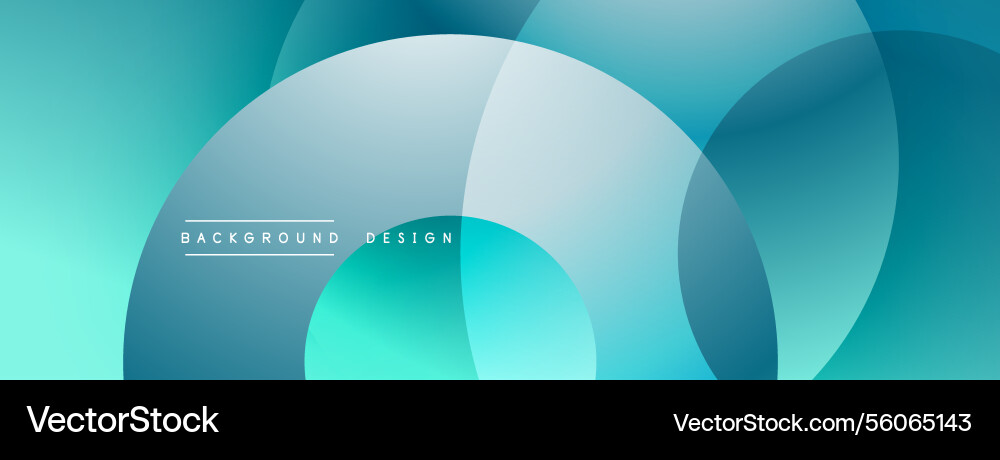 Abstract composition with layered circular Abstract composition with layered circular Vector Image