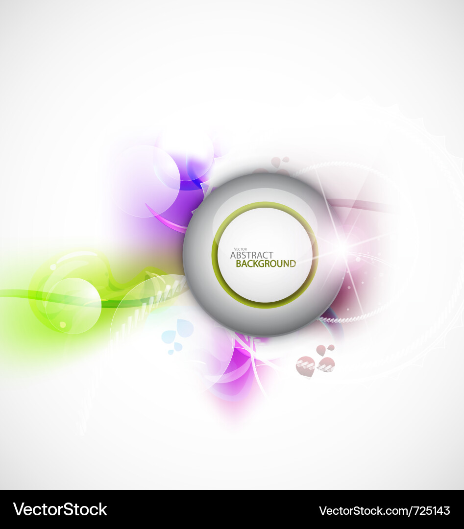 Abstract Swirls Background Vector Image