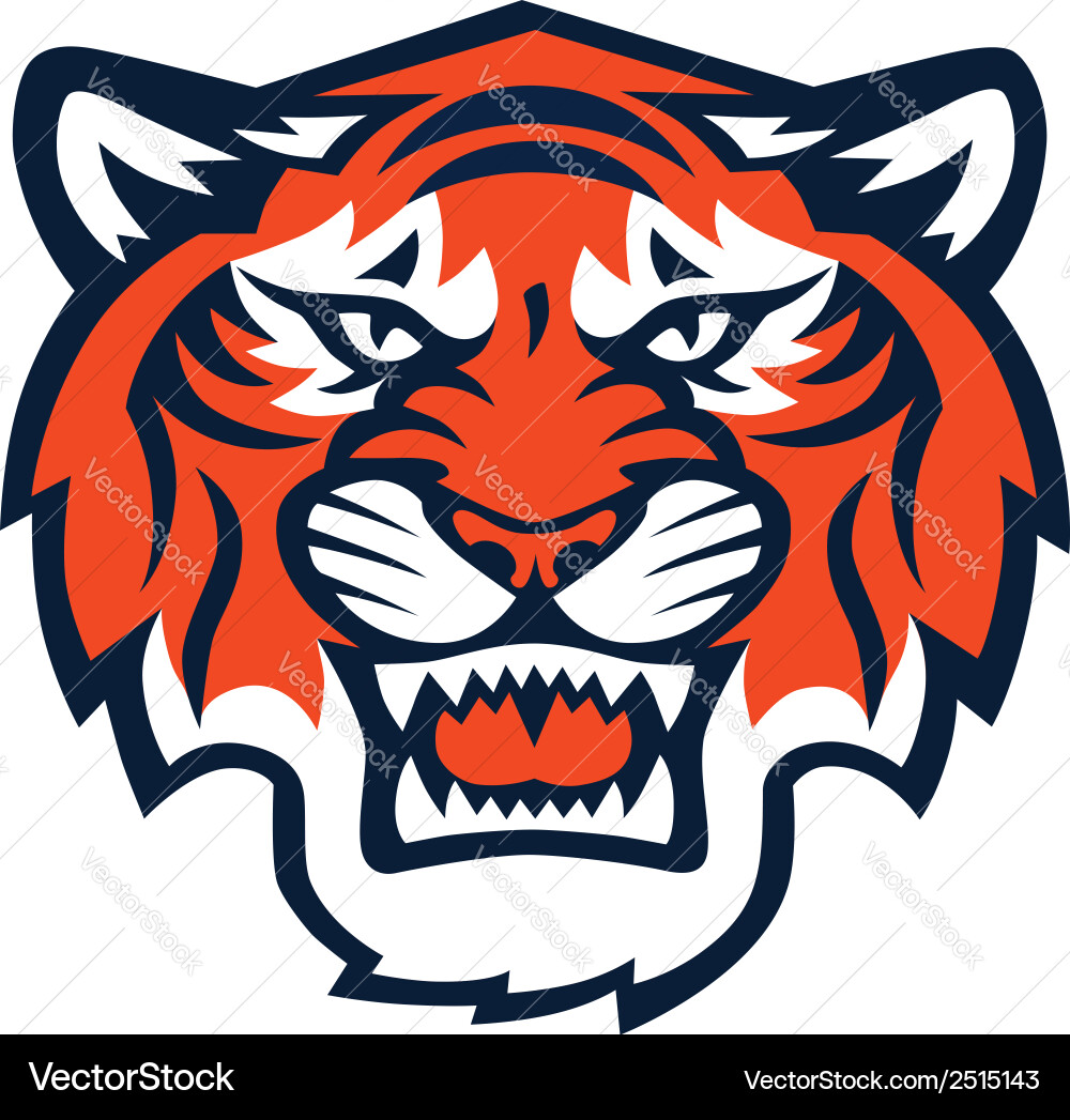 Tiger Team Logo Vector Image