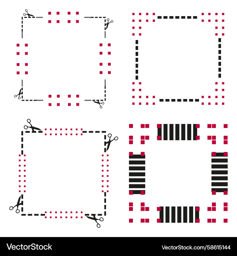 Black pattern icon abstract grid symbol Vector Image