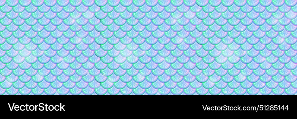 Colorful repeating fish scale pattern Colorful repeating fish scale pattern vector image