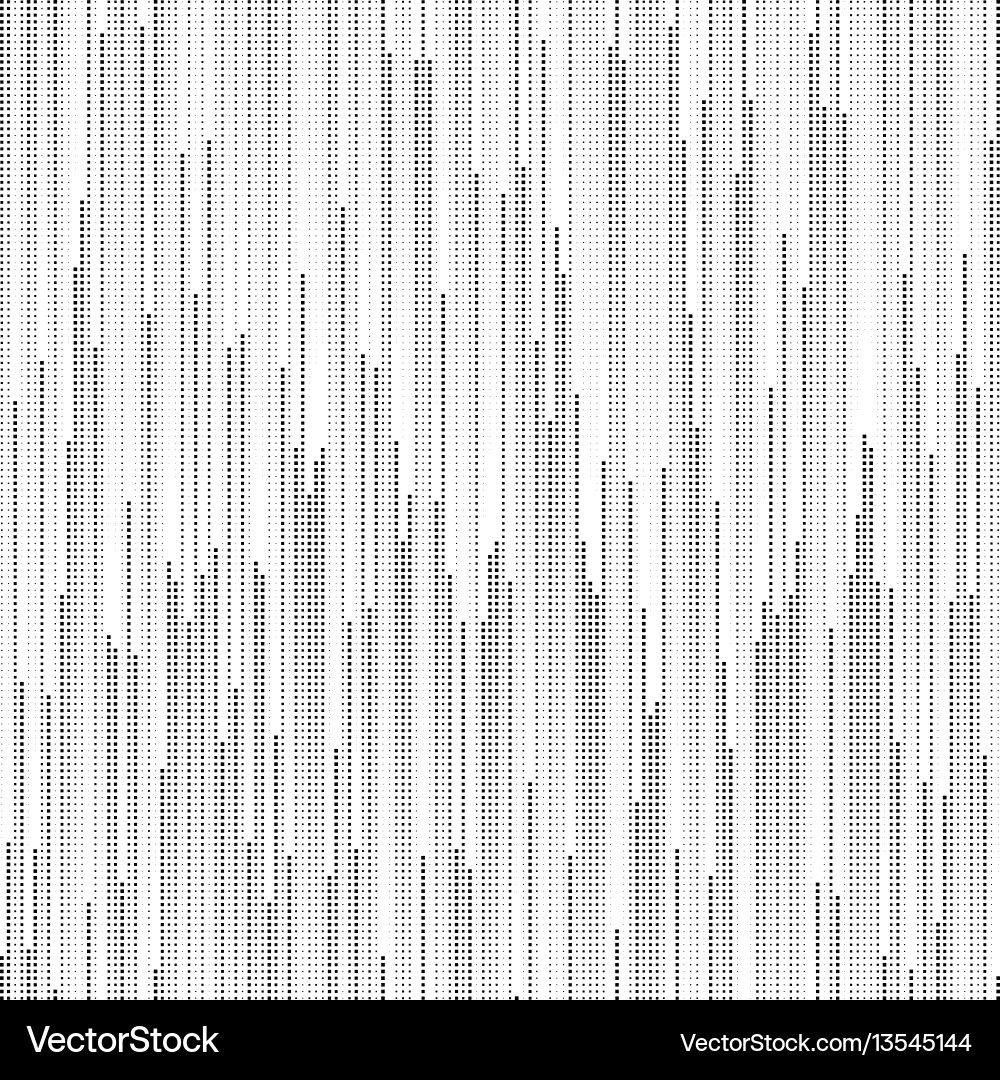Halftone Cubic Line Pattern Vector Image