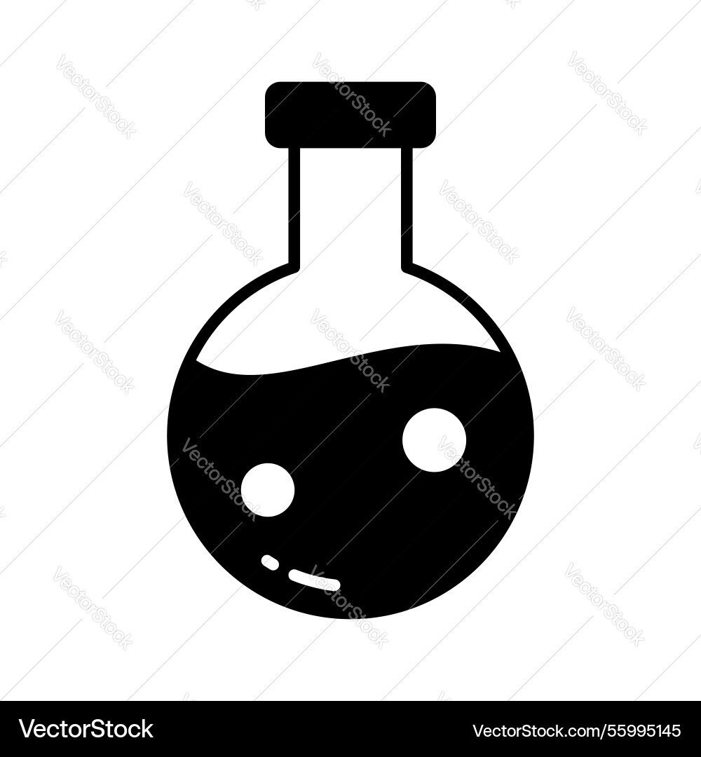 Flask vector image