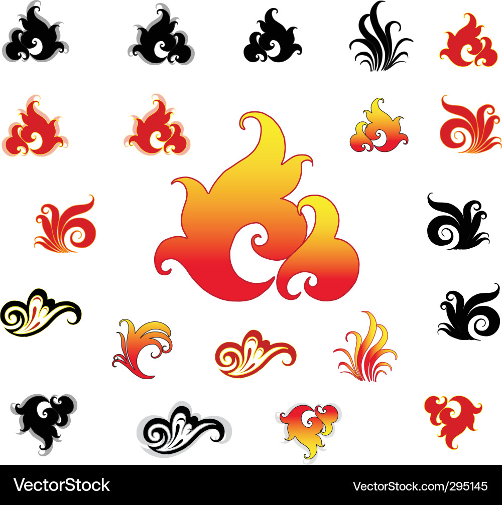 Logo design elements Vector Image