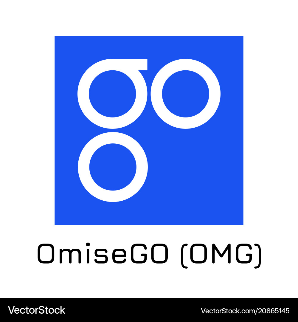 Omisego omg crypto coin ic – Royalty-Free Vector | VectorStock