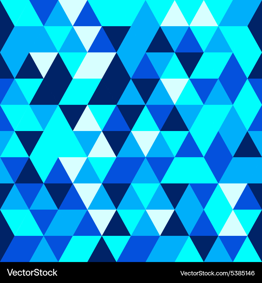 Abstract triangle seamless background 1 Vector Image