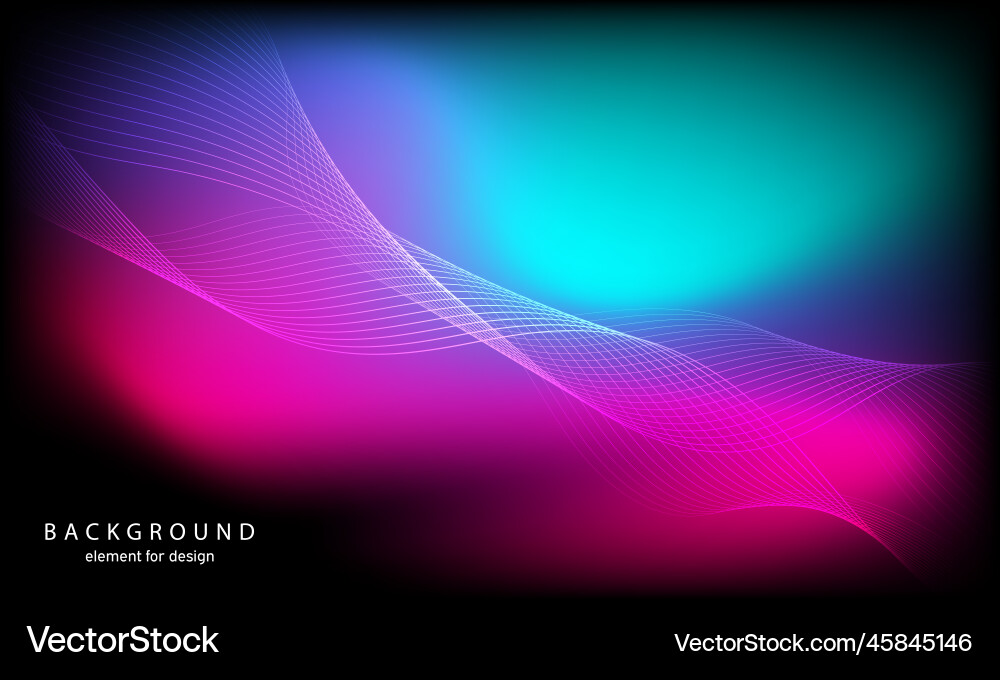 Abstract wave element for design digital Vector Image
