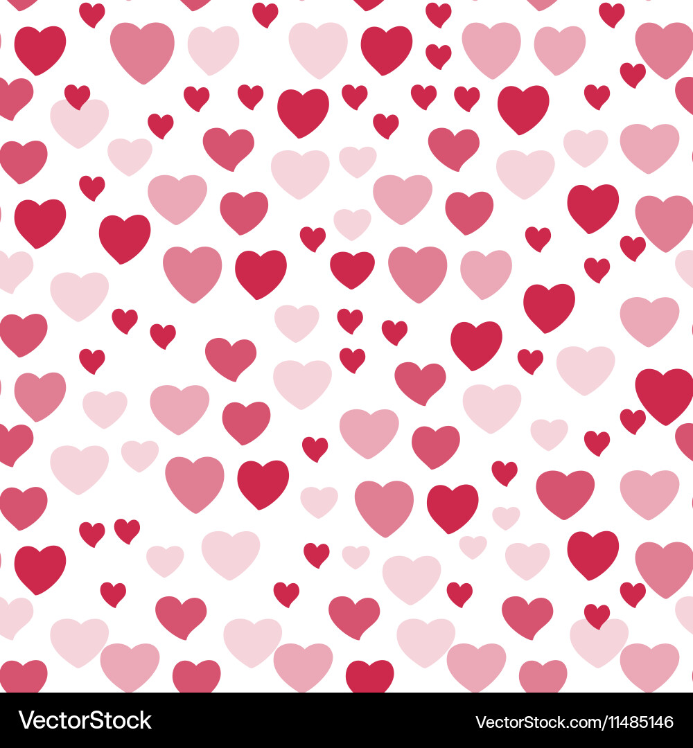 Background with hearts Vector Image