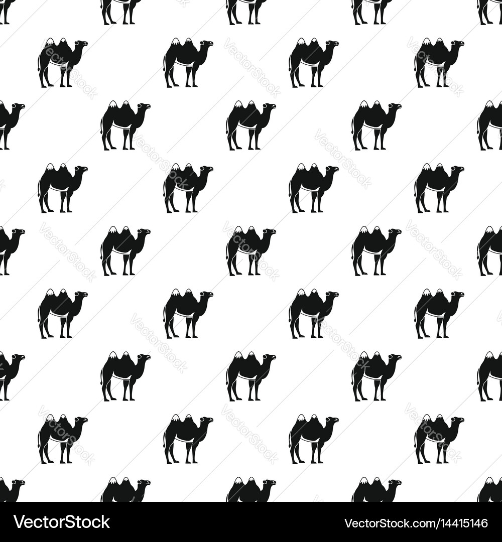 Camel pattern Vector Image