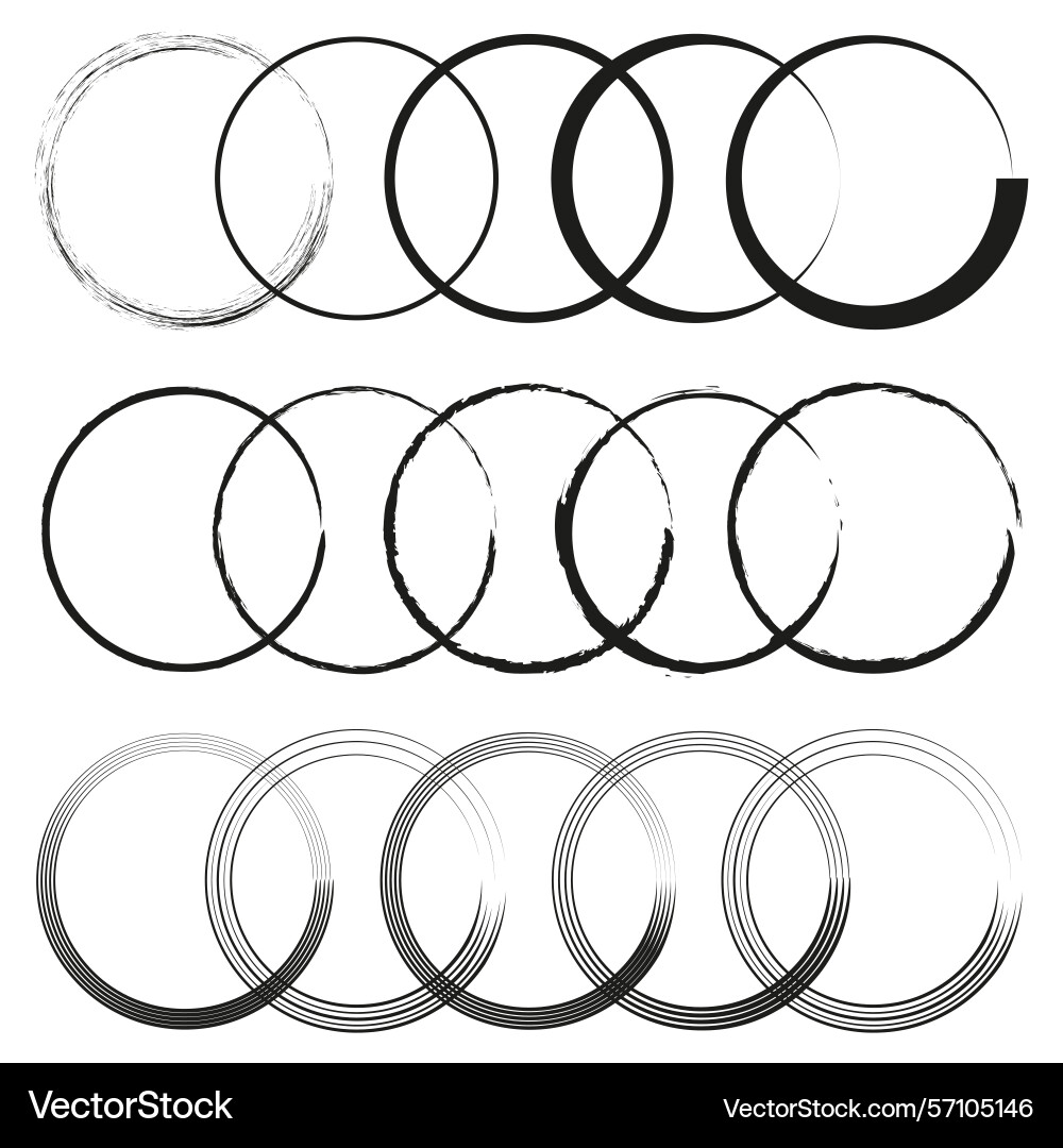 Interlocking ring pattern chain link design Vector Image