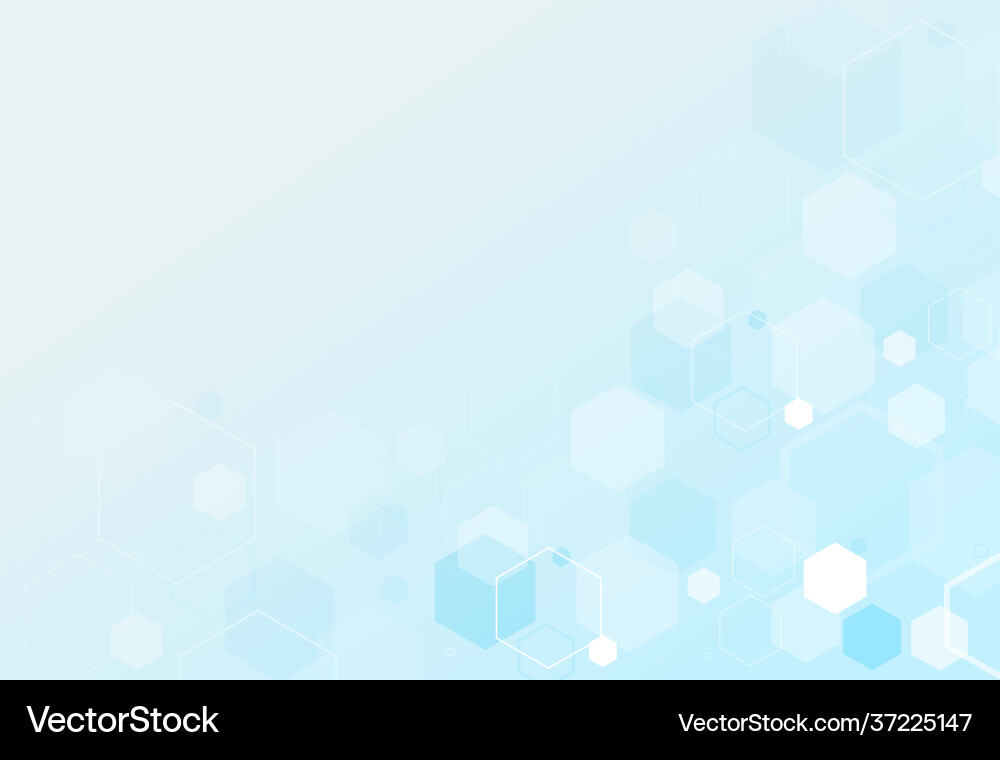 Abstract Geometric Hexagon Pattern vector image